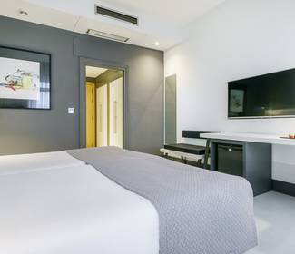 Quarto individual corporate Hotel ILUNION Bilbao