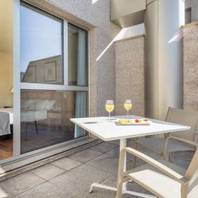 Terraço Hotel ILUNION Alcalá Norte Madrid Terraço Hotel ILUNION Alcalá Norte Madrid