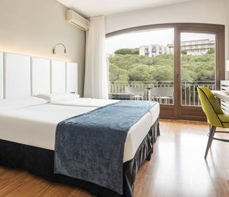 Quarto duplo Hotel ILUNION Caleta Park S'Agaró