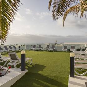Terraço Hotel ILUNION Costa Sal Lanzarote Puerto del Carmen