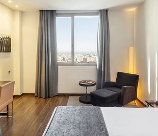 Quarto duplo Hotel ILUNION Aqua 4 Valencia Quarto duplo Hotel ILUNION Aqua 4 Valencia