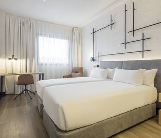 Quarto duplo standard Hotel ILUNION San Mamés Bilbao Quarto duplo standard Hotel ILUNION San Mamés Bilbao