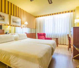 Quarto duplo utilização individual Hotel ILUNION Les Corts – Spa Barcelona Quarto duplo utilização individual Hotel ILUNION Les Corts – Spa Barcelona