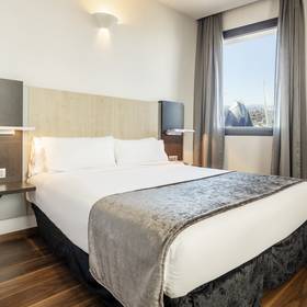 Quarto acessível ilunion aqua 4 Hotel ILUNION Aqua 4 Valencia Quarto acessível ilunion aqua 4 Hotel ILUNION Aqua 4 Valencia