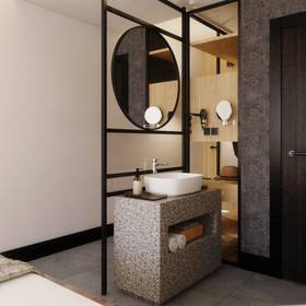Banheiro Hotel ILUNION San Mamés Bilbao