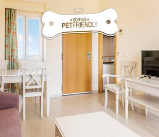Apartamento 2 quartos aceita animais de estimação Aparthotel ILUNION Sancti Petri Cádiz Apartamento 2 quartos aceita animais de estimação Aparthotel ILUNION Sancti Petri Cádiz