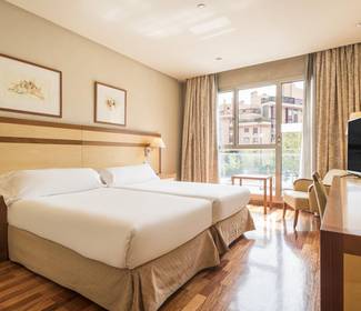 Quarto individual corporate Hotel ILUNION Alcalá Norte Madrid