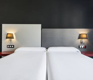 Quartos familiares Hotel ILUNION Romareda Saragoça Quartos familiares Hotel ILUNION Romareda Saragoça