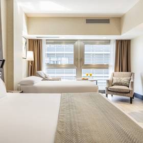 Quarto duplo Hotel ILUNION Málaga Quarto duplo Hotel ILUNION Málaga