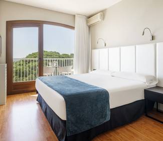Quarto duplo vista para o mar Hotel ILUNION Caleta Park S'Agaró