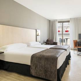 Quarto duplo Hotel Ilunion Almirante Barcelona Quarto duplo Hotel Ilunion Almirante Barcelona