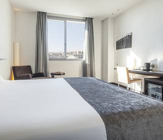 Quarto duplo Hotel ILUNION Aqua 4 Valencia Quarto duplo Hotel ILUNION Aqua 4 Valencia