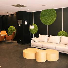 Recepção hotel ilunion almirante barcelona Recepção hotel ilunion almirante barcelona