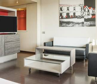 Quarto junior suite Hotel ILUNION Barcelona