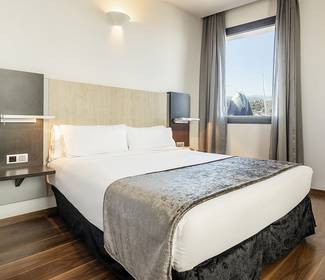 Quarto acessível Hotel ILUNION Aqua 4 Valencia Quarto acessível Hotel ILUNION Aqua 4 Valencia