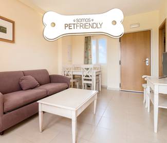 Apartamento 2 quartos aceita animais de estimação Aparthotel ILUNION Sancti Petri Cádiz Apartamento 2 quartos aceita animais de estimação Aparthotel ILUNION Sancti Petri Cádiz