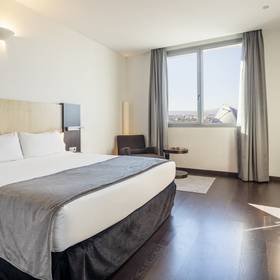 Quarto duplo Hotel ILUNION Aqua 4 Valencia Quarto duplo Hotel ILUNION Aqua 4 Valencia